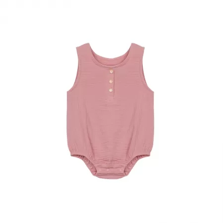 Organic Cotton Bodysuit-Pink