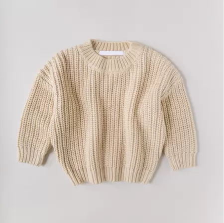Ordinary Cotton Sweater-Apricot